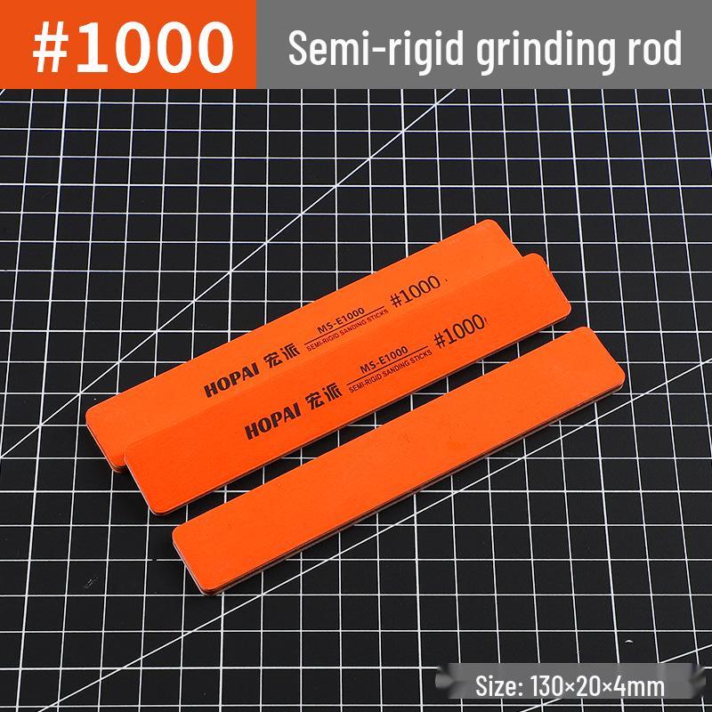 High-Grade Water Washable Semi-Rigid Sanding Stick for Military Model Polishing