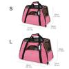 Reflective Pet Bag Portable Cat Carrier Travel Dog Shoulder Bag Pet Handbag Teddy Poodle
