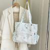 Cute Star Polka Dot Academy Style Large Capacity Shoulder Tote Bag Girl Two-dimensional Bar Bag