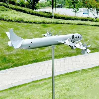 Molino de Viento Submarino Giratorio para Jardín con Palas Rotatorias Metálico Cinético para Exteriores