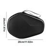 Hard Shell Table Tennis Paddle Storage Bag Pingpong Paddle Storage Bag Table Tennis Racket Bag for 2 Paddles & Multiple Balls