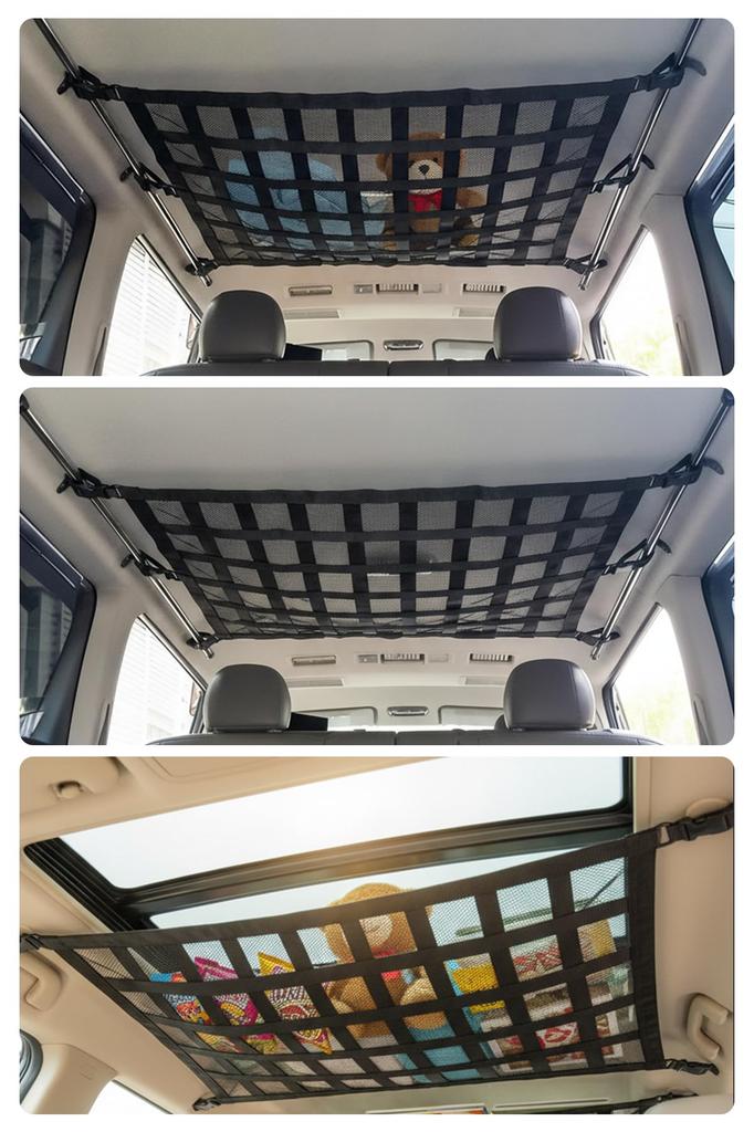 CZEAR Rooftop Net for Suzuki Jimny Sierra Side Ceiling Convenient for Outdoor Car and Leisure Compatible with Mitsubishi Delica Nissan Suzuki and