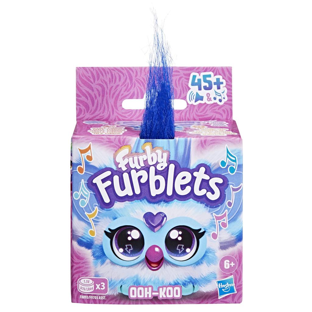 Furby Furblets Mini Peluche Ooh-Koo, électronique