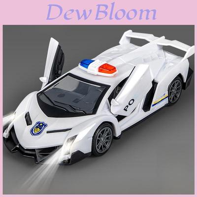 Inertia Police Car Model With Lights And Sound For Kids Playroom