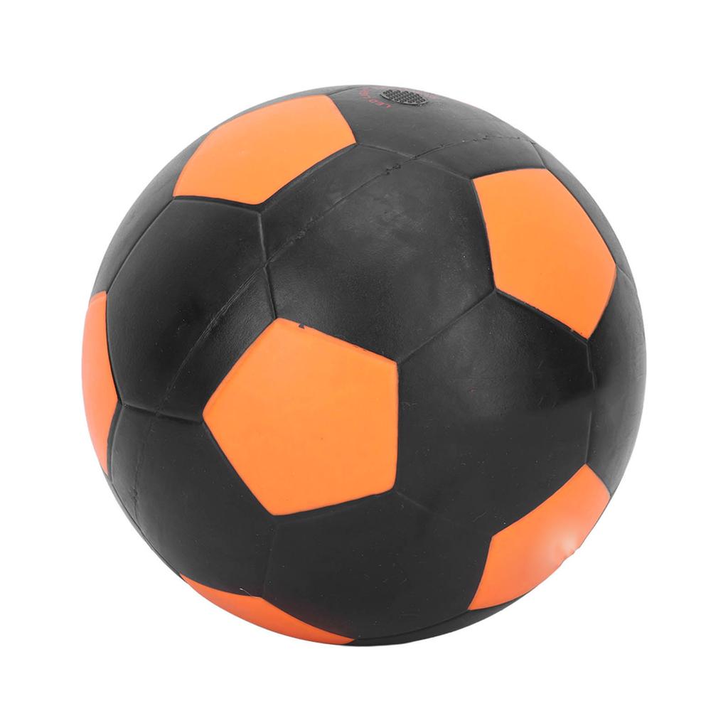 LED Vibrating Glow Soccer Ball Inflatable Rubber Football Luminous Soccer Ball Built In Battery
