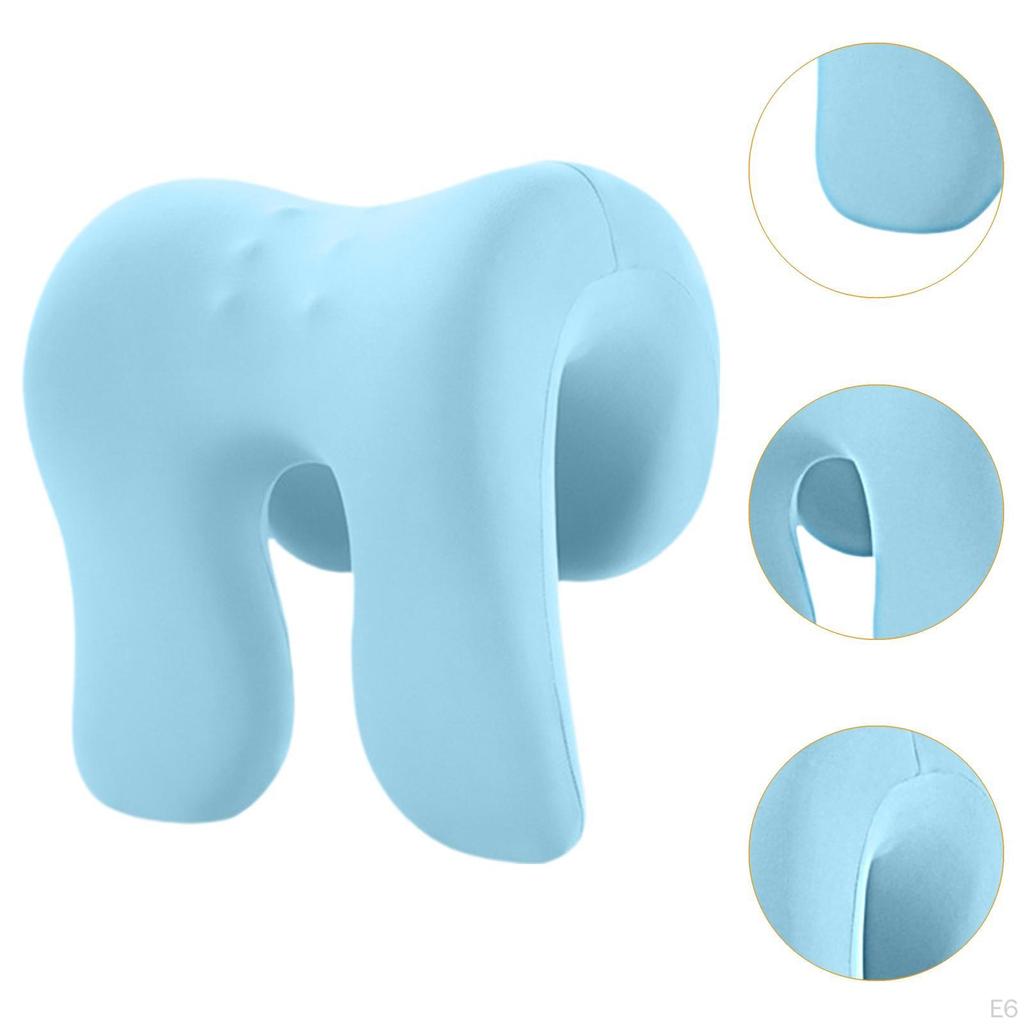 Desk Pillow, Face Soft, Multifunctional, Ergonomic, Zippered, Neck Support