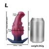SM Male Sex Outing Wearing Irregular Anal Plug Soft Simulation dildo