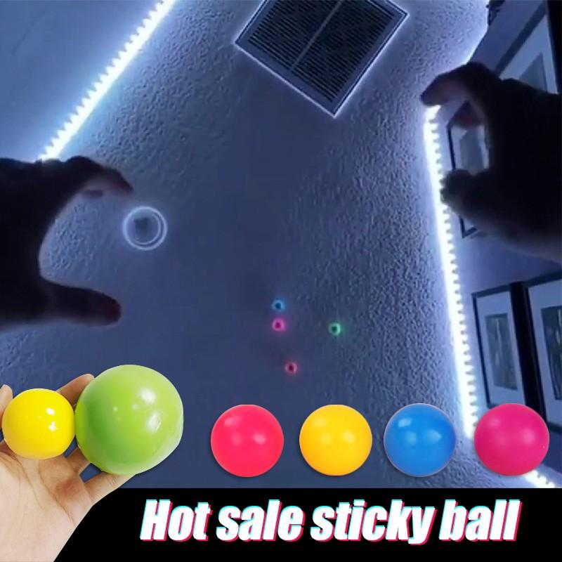 Stick Wall Ball Glowing Globbles Squash 