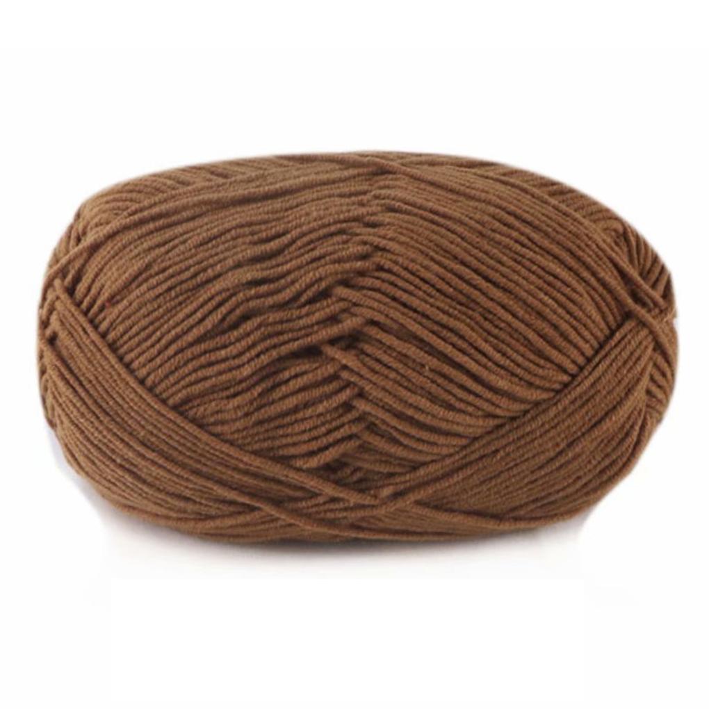 Crochet Yarn Sweater Scarf Gloves Toys Bundle Crafts Gifts Threads Durable Skeins Set Arts 4-Ply for Knitters Beginners Parties