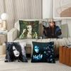 1Pc V-Visuals R-Rocks Band Malices Mizesr Pillow Case Fashion Square Pillowcase Bedroom Sofa Room Ins Decoration Leisure