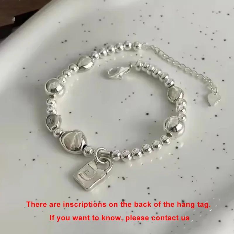 

Love Bean Lock Bag Bracelet for Women Fashionable Design Sense Bracelet Minimalist Fashionable and Personality High-end Jewelry