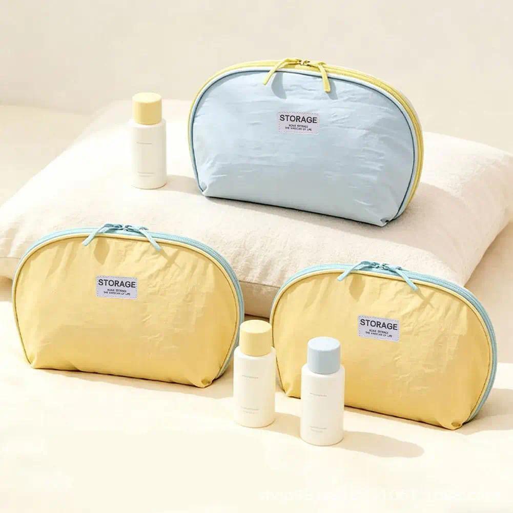 3 in 1 Travel Organizer Bag Portable Travel Underwear Storage Organizer Cosmetic Makeup Case Toiletry Bag for Women Home Storage Business Trip Gift
