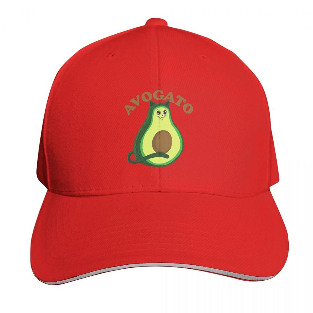 Avogato Cat Cute And Funny Aguacate Gato Cap Fashion Casual Baseball Caps Adjustable Hat Hip Hop Summer Unisex Baseball Hats