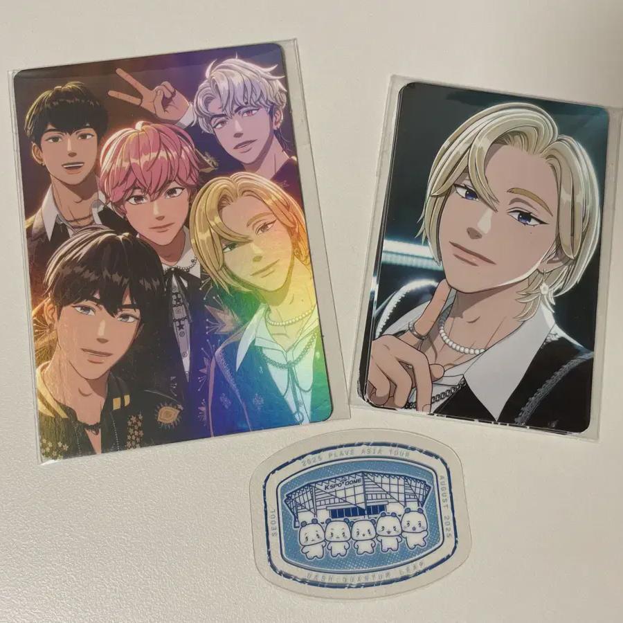 Plave Concert Plison Photocard Big Foca Stamp Set
