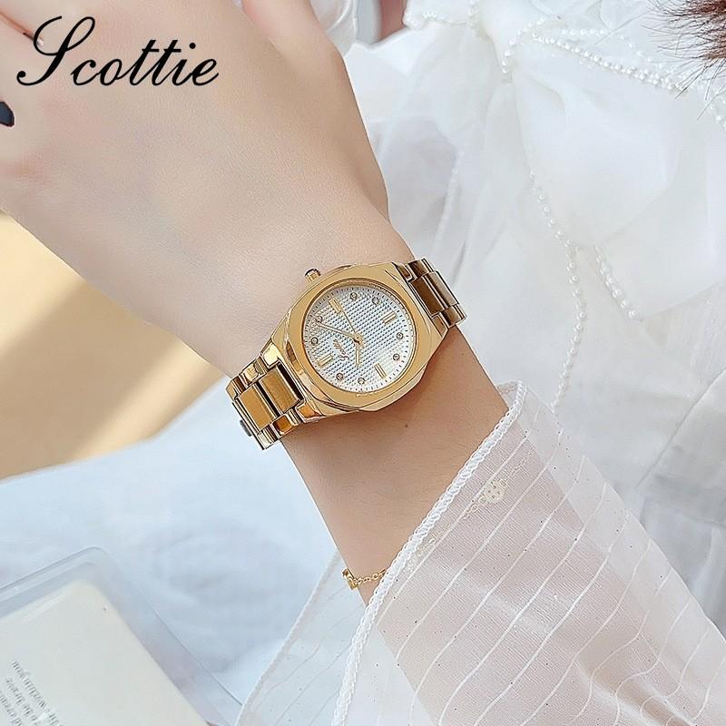 9533C Grey Women'S Watch Steel Belt Watch Women'S Trend