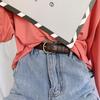 Retro Style Fashion Waistband PU Leather Belt New Women Belt  for Girl Dress