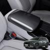 For Hyundai Tucson NX4 2026-2026 Carbon Fiber Armrest Box Cover Trim Interior Accessories