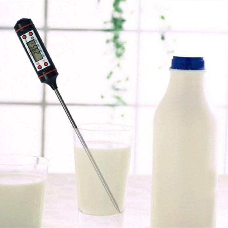 

TP101 Digital Food Thermometer Long Probe Electronic Digital Thermometer BBQ Temperature Measuring Tool Type A