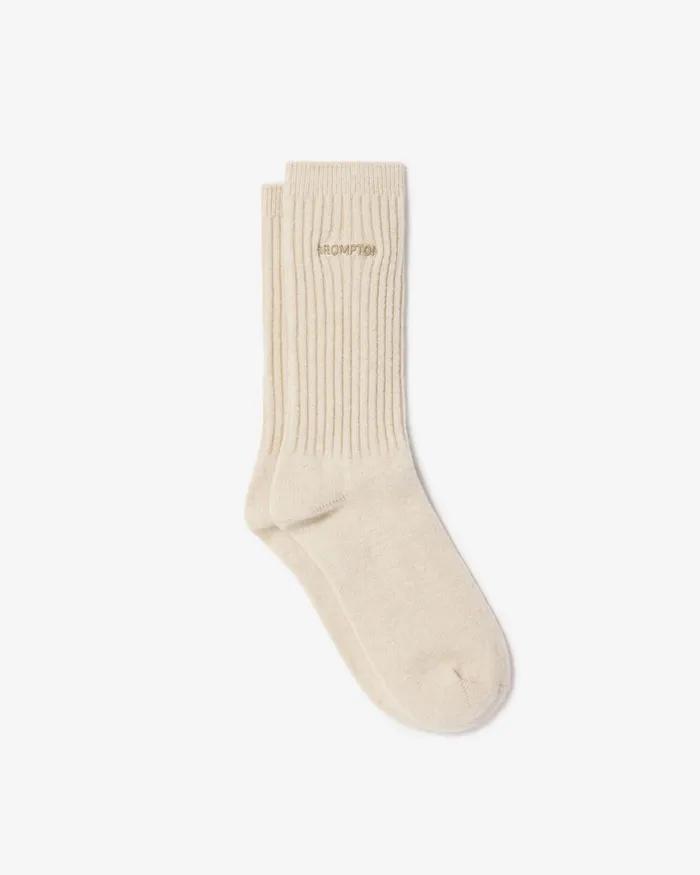 BROMPTON WOOL SOCKS - L/BEIGE (P234ASO201)
