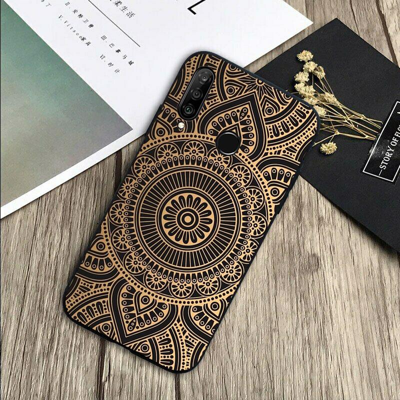 Mandala Flower Totem For Huawei Nova 5T 9 10 SE 7i 8i 11i 12i Y73 Y90 Y70 Y72 Y61 Y91 P60 Pro P40 P30 Lite Case