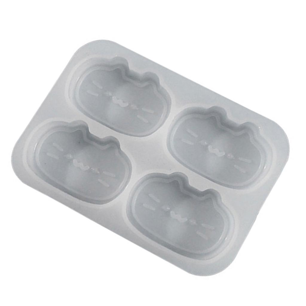 Cats Cheese Squeeze Toy Silicone Molds Animal Anxiety Reliefs Hand Finger Toy Molds Epoxys Resin Molds for Kid Girl