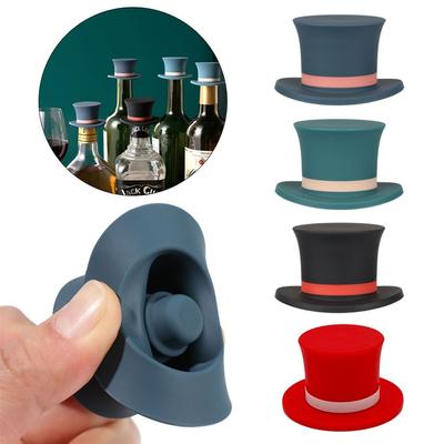 Leak Proof Wine Bottle Stopper Silicone Sealer Plug Reusable Wine Cork  Bartender