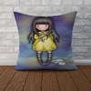 SSantoro Gorjuss Pillow Case For Car Sofa Decorative Home Doublesided Print Plush Square Throw Pillow Cushion Cover