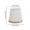 Chandelier Fabric Lampshade Wall Lamp Cover E14 Easy Install Pendant Light for Home Bedroom Bar