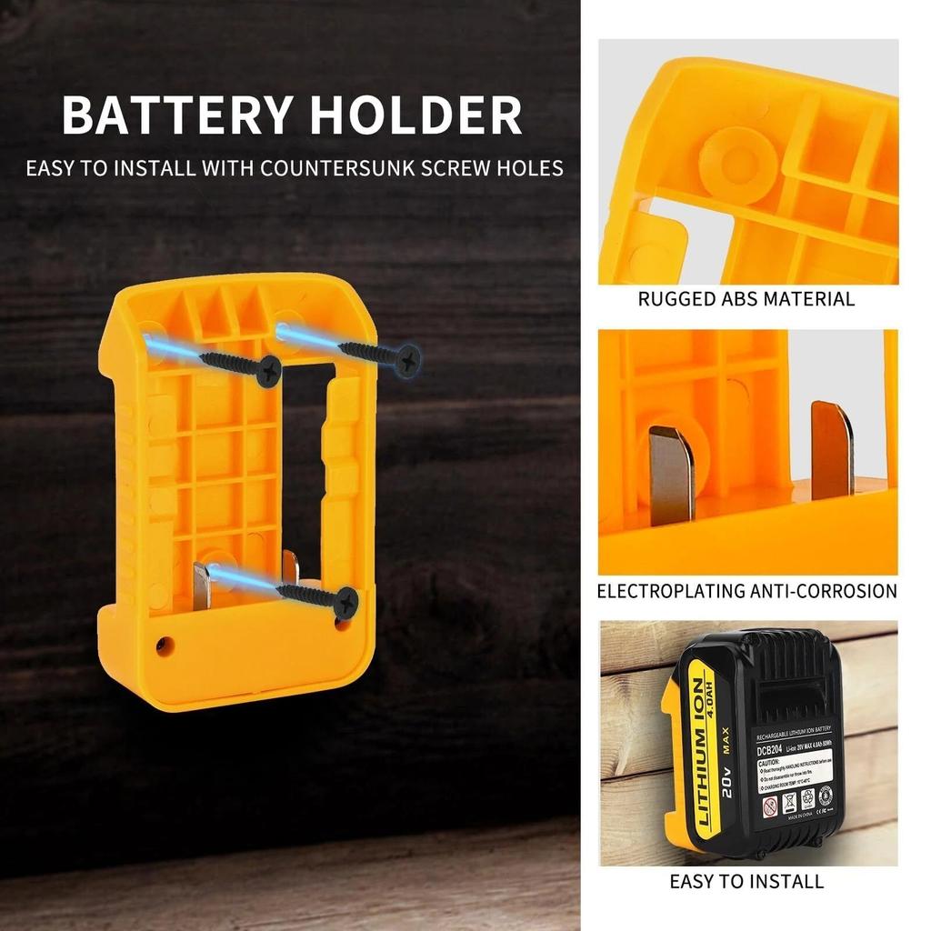 Adaptor Nou Încărcător USB pentru Baterie Litiu Dewalt 18V 11V Tip Portabil Tip-C Încărcare Rapidă Suport Suport Cutie Depozitare Baterie