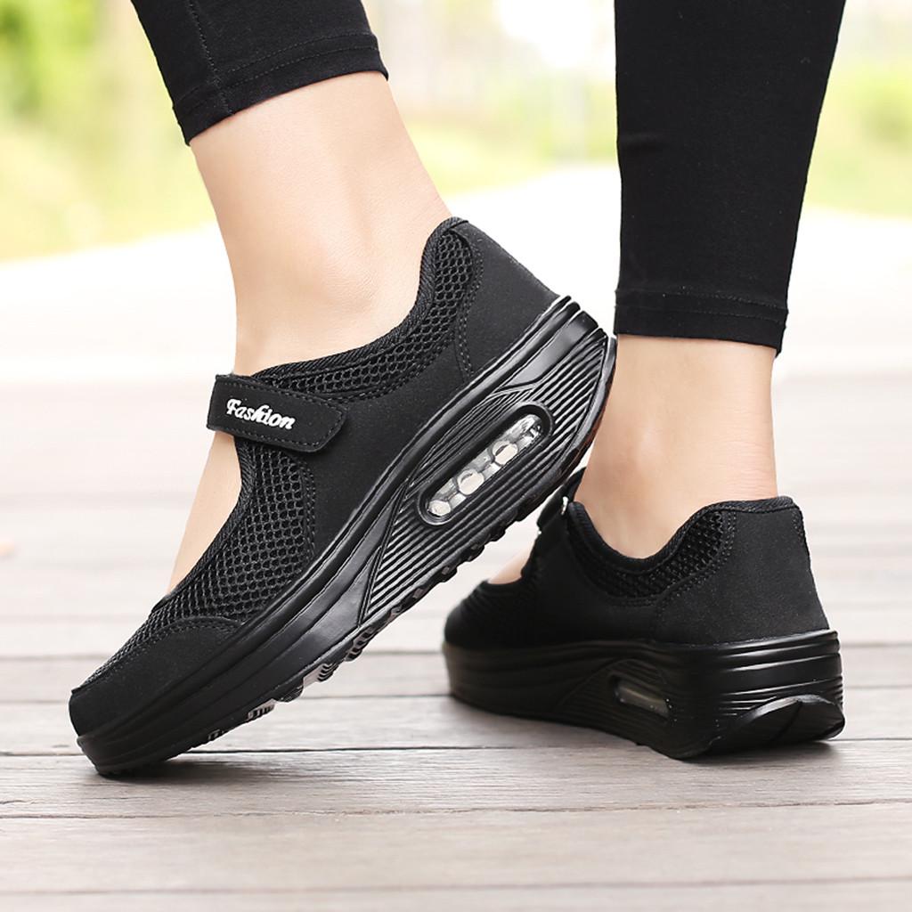 Chaussures de sport décontractées respirantes et légères pour femmes