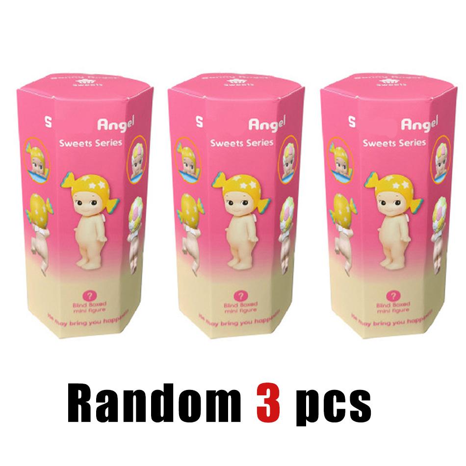 Hot Cartoon Angel Blind Box candy Doll Figuren Unboxing Fun Car Interior Decoration Ornament Birthday Christmas Doll Gift