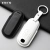 Genuine Leather Auto Key Fob Cover Case Housing Fit For Mazda 2 3 6 Atenza Axela Demio Cx-5 Cx5 Cx-3 Cx3 Cx7 Cx-7 Cx-9 Cx9 Mx5 2 3 Buttons Key Ring