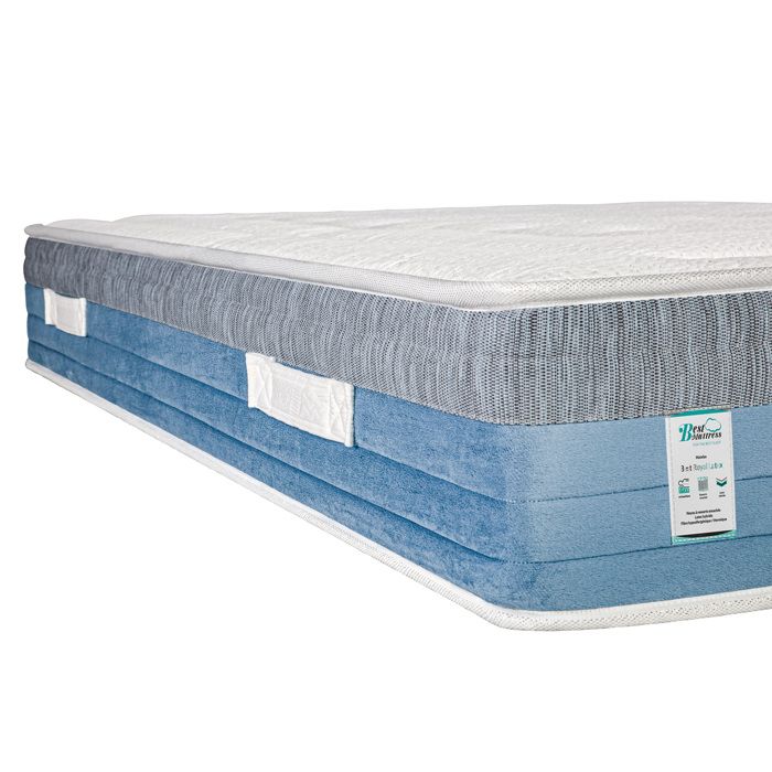 Mattress 160x200 Cm, BestRoyal, 27cm, Pocket Springs, Memory Foam, Independent Sleeping Position