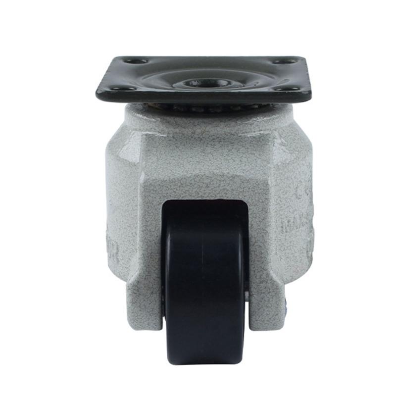 Heavy Duty Level Adjustment Caster Thread Stem Industrial Roller Wheel 360 Degree Rotatable Movable Caster for 3D Printer