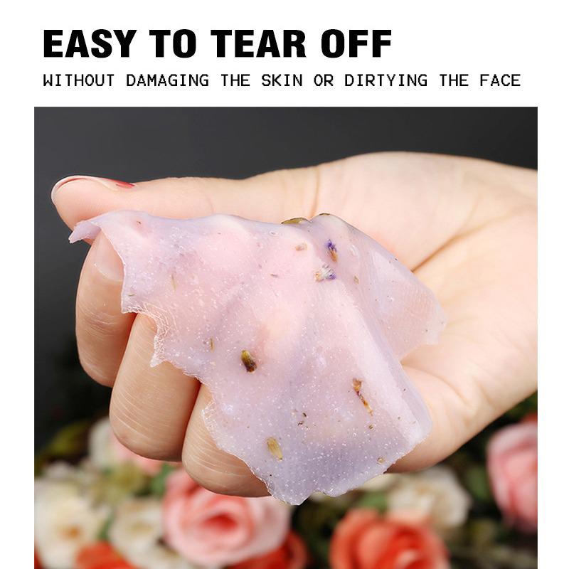 All Natural English Rose Petal Soft Mask Powder - 650g Crystal Jelly Moisturizing Formula