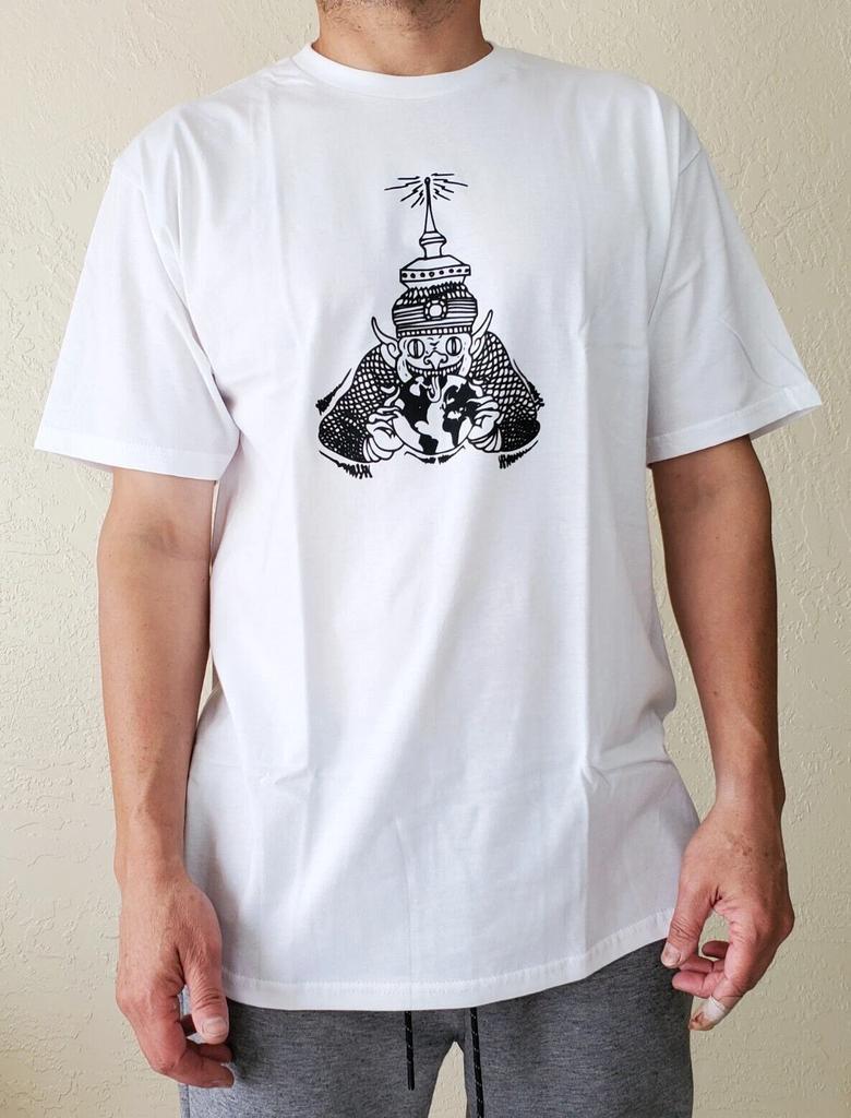 Mage with JAGUARS Japanese Irezumi Tattoo style T-Shirt, (front and back print)