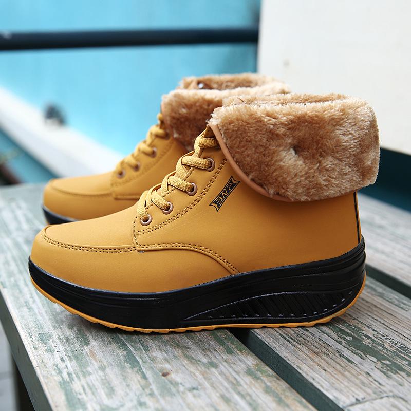 Waterproof Winter Women Boots Warm Women's Snow Boot Outdoor Sneakers Fur Platform Ankle