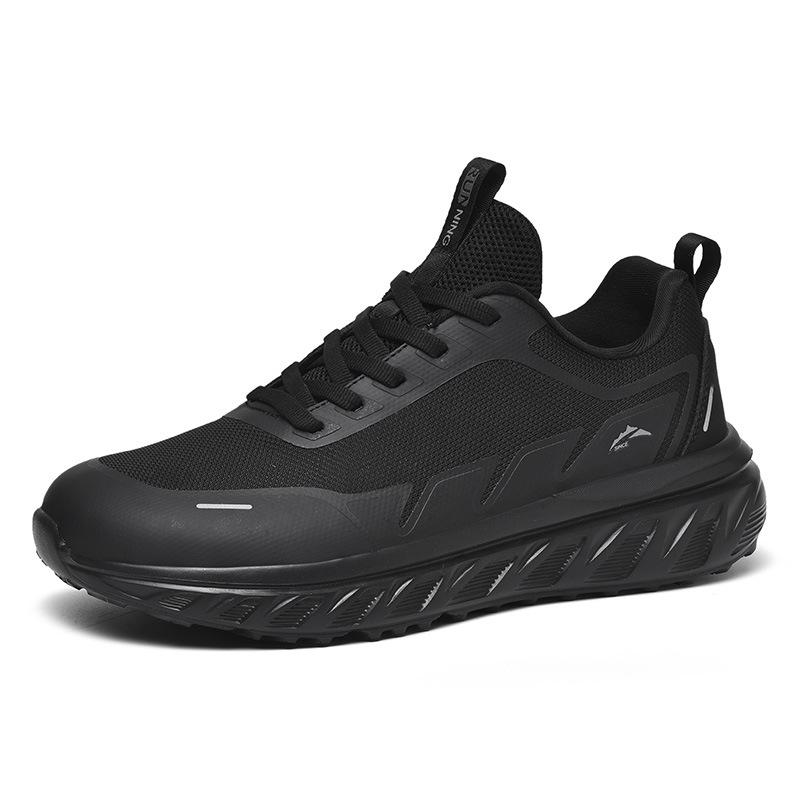 Large size lightweight wide head casual sports shoes new fly-woven mesh men's shoes fat feet fat barefoot running shoes