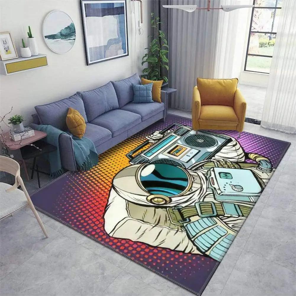 Vintage Cinema Home Movie Theater Modern Area Rugs Soft Floor Mat Non-Slip Carpets Indoor Decorative Living Room Bedroom Doormat