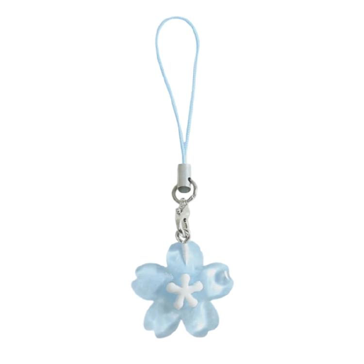 Breloc Dulce Floral cu Pandantiv Floare Rășină Plastic Lanyard Dulce Japonez pentru Telefon Cadou Pentru Prieten Elevi Adolescenți