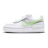 Nike Zapatillas Air Force 1 Shadow Blanco Verde Eléctrico para Mujer Violeta-Shock Baya Silvestre DD9684-100