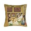 Las Meninas Velazquez Menina Pillowcase Printed Fabric Cushion Cover Decorations Cute Chibi Art Throw Pillow Case Cover Zippered