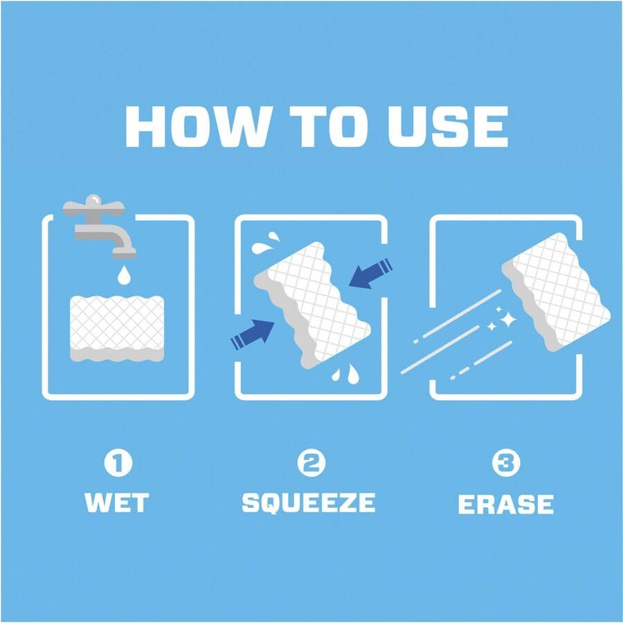 Mr. Clean Magic Eraser Original Scrubber 6 Count DURAFOAM Technology (Japan domestic version)