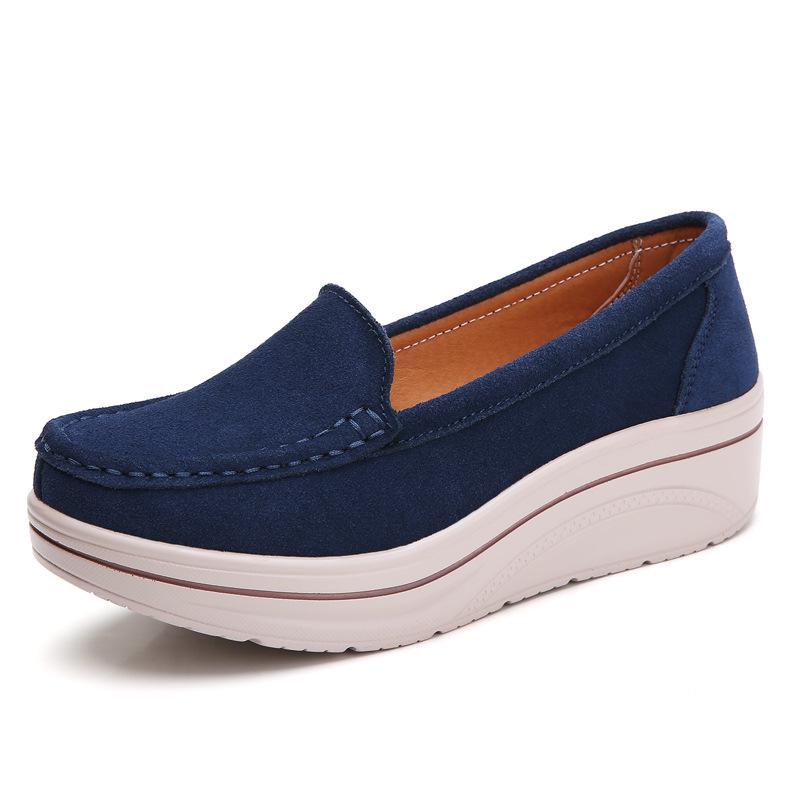 2022 Spring Women's Thick-Soled Platform Wedge Shoes - Casual & Comfortable
