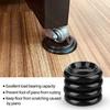 Set of 4 Plastic Piano Insulators for Grand Pianos, Shock Absorbing, Anti-Slip, Heavy-Duty, Soundproof, and Vibration-Dampening