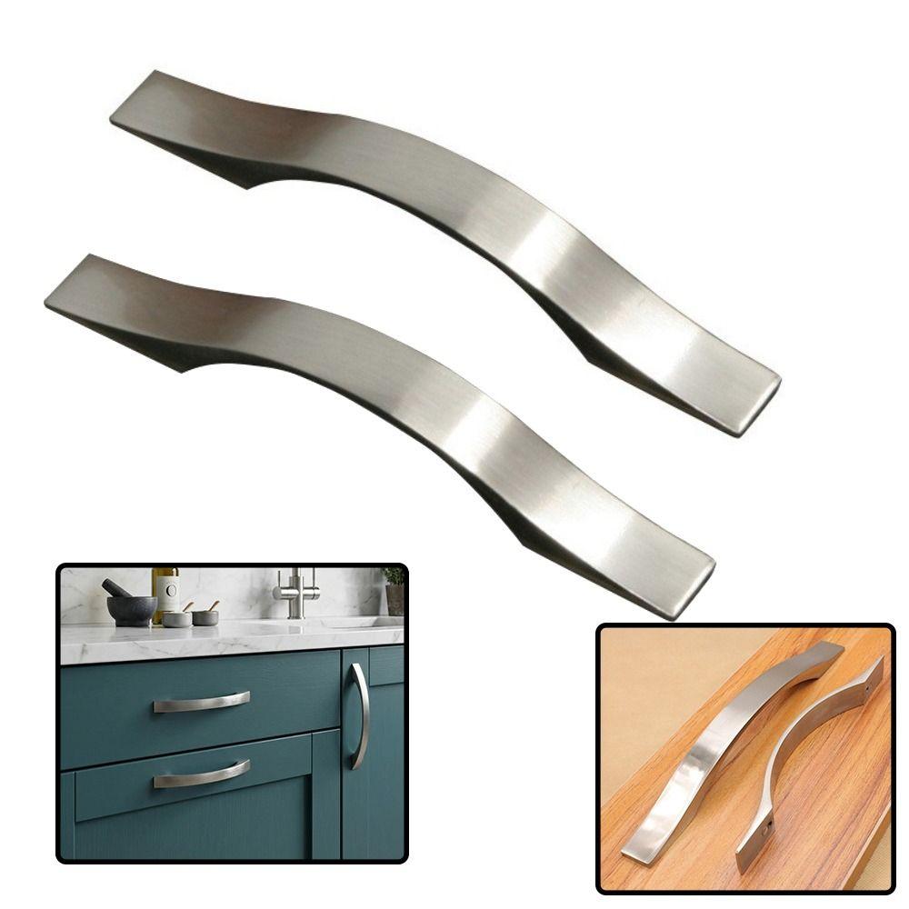 Aluminum Alloy Drawer Pull Handle European Style Wardrobe Door Handle  Wardrobe Door Hardware