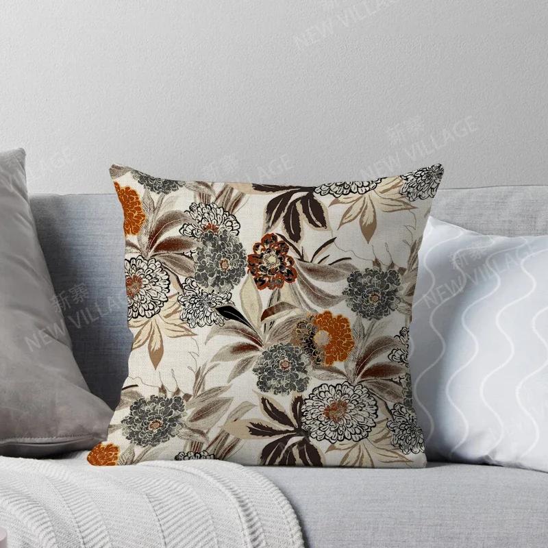 Fall Home Decor Autumn Living Room Throw Pillow Cover Sofa Boho Cushion Cover Morocco