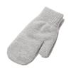 Cashmere-Like All Fingers Mittens Solid Color Fur Knitted Gloves Winter Gloves  Women Girl