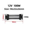 113*35*26mm Insulation-Thermostatic 12V/24V/110V/220V 100W PTC Ceramic Air Heater Heating Element
