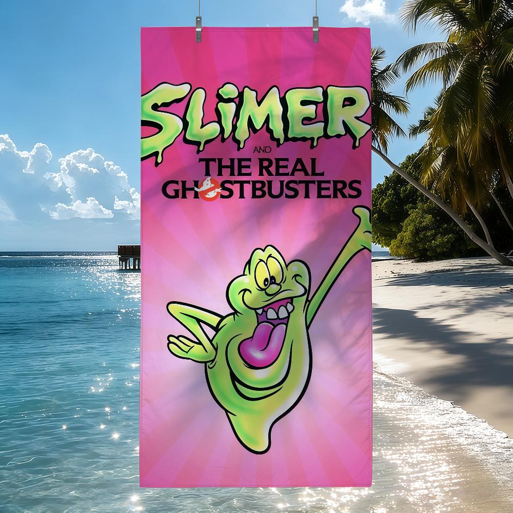Movie Extreme G-Ghostbusters Towel Beach Shower Bath Travel Lightweight Skin Friendly for Pool Camping Cruise Summer